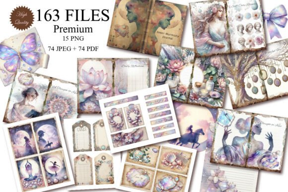 Download Inner Harmony Junk Journal Kit - Premium Resources