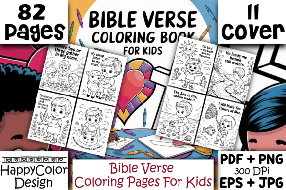 Download Bible Verse Coloring Pages for Kids - For kids Collection