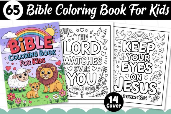 Download 65 Pages Bible Coloring Book for Kids - For kids Collection