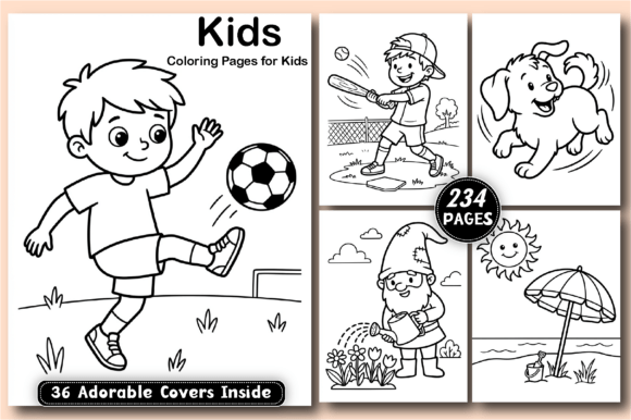 Download 234 Kids Coloring Pages for Kids - For kids Collection