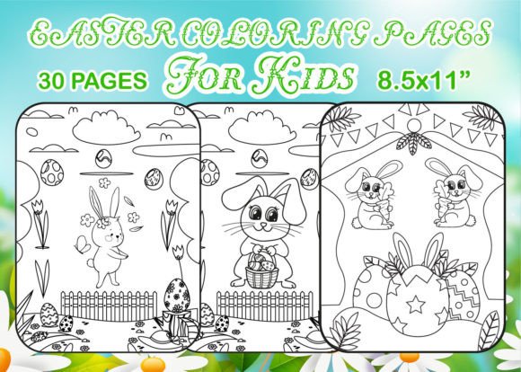 Download Easter Coloring Pages for Kids V-10 - For kids Collection