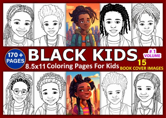 Download 170 + Black Kids Coloring Pages for Kids - For kids Collection