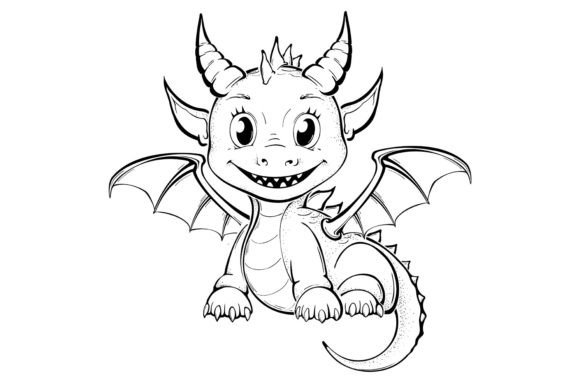Download Dragon Coloring Pages for Kids and Adult - For kids Collection