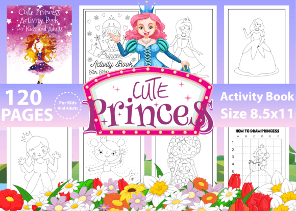 Download Cute Princess Activity Pages for Kids - Cute Collection