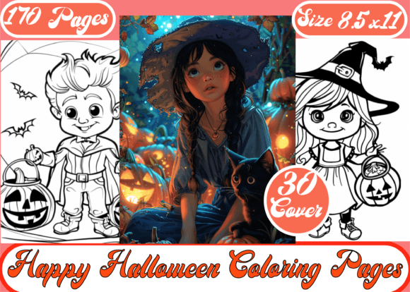 Download Happy Halloween Coloring Book for Kids - For kids Collection