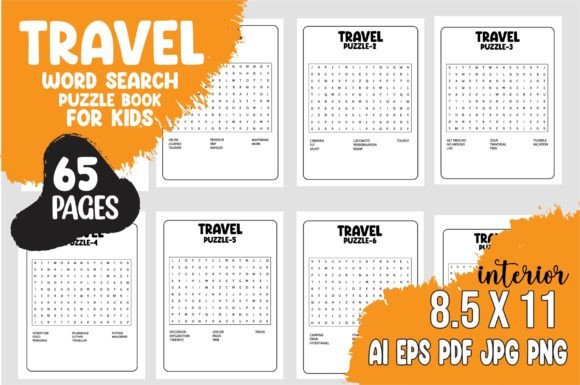 Download Travel Word Search for Kids - For kids Collection