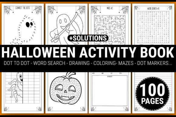 Download HALLOWEEN ACTIVITY BOOK for KIDS - For kids Collection