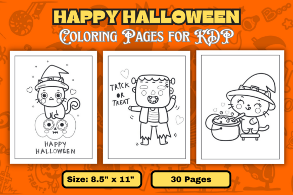 Download Happy Halloween Coloring Pages for Kids - For kids Collection
