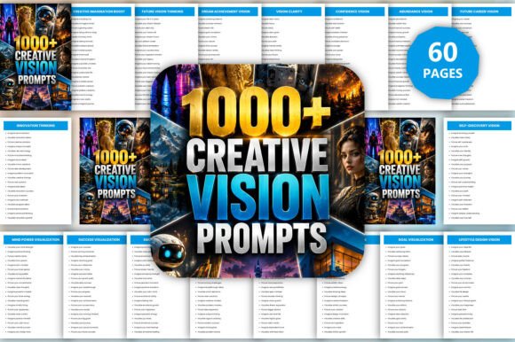 Download 1000+ Creative Vision Prompts - Premium Bundle