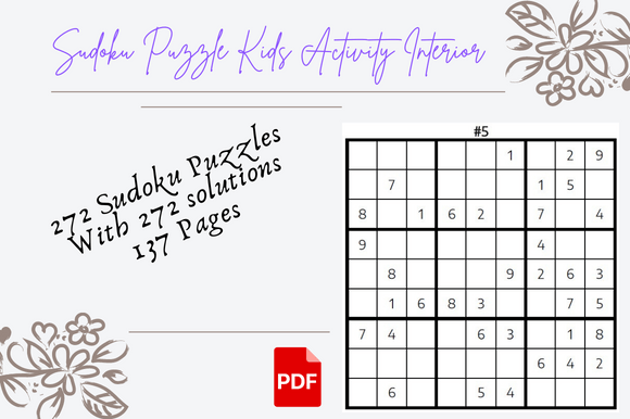 Download Kdp Templates Sudoku Easy Puzzle - Easy Collection