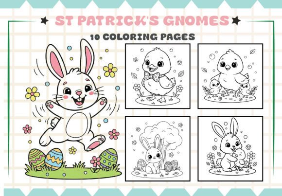 Download Bold and Easy Cute Easter Coloring Pages - Easy Collection