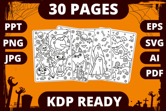Download KDP | Halloween Coloring Book for Kids 1 - For kids Collection