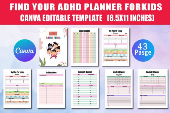 Download ADHD Planner for Kids - For kids Collection