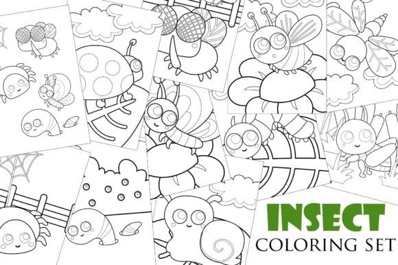 Download Insects Coloring for Kids and Adult - For kids Collection