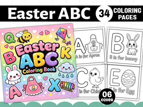 Download Easter ABC Coloring Book for Kids - For kids Collection