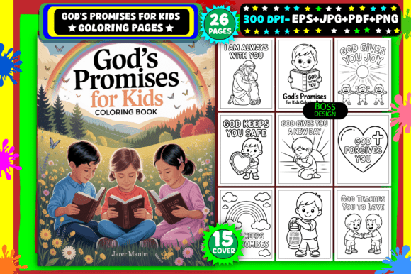 Download God's Promises for Kids Coloring Pages - For kids Collection