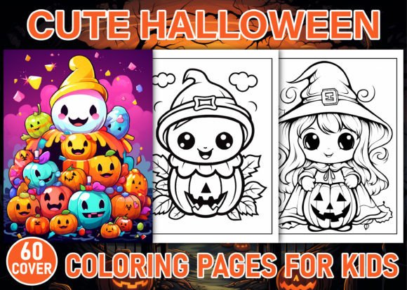 Download 180+ Cute Halloween Coloring Pages - Cute Collection