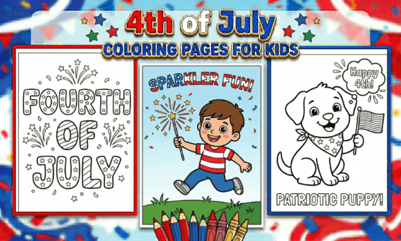 Download 20 4th July Fun Coloring Pages for Kids - For kids Collection