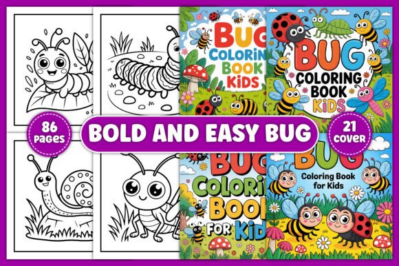 Download Bug Coloring Book for Kids - For kids Collection