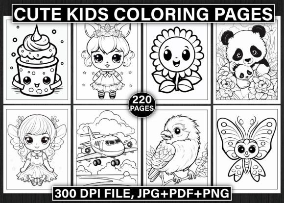Download 220+ Cute Kids Coloring Pages for Kids - Cute Collection