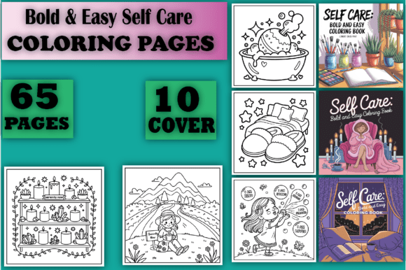 Download Bold &amp; Easy Self Care Coloring Pages 40 - Easy Collection