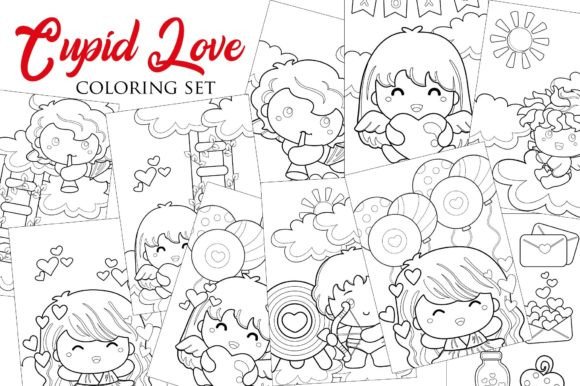 Download Cupid Love Coloring for Kids and Adult - For kids Collection