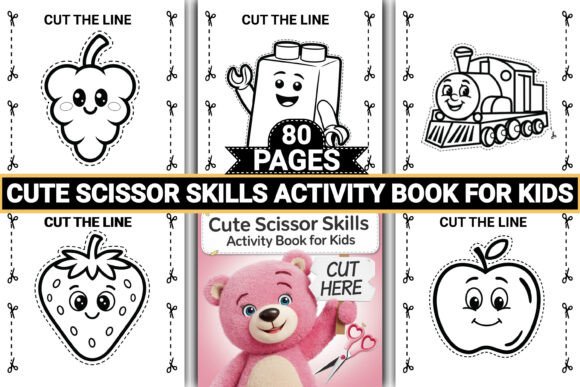 Download Cute Scissor Skills Activity Book - Cute Collection