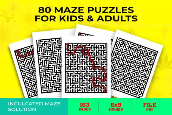 Download 80 Maze Activity Book for Kids and Adult - For kids Collection