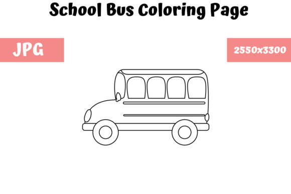 Download School Bus - Coloring Page for Kids - For kids Collection