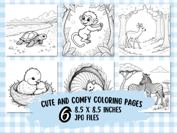 Download Cute Animal Love Coloring Book - Cute Collection