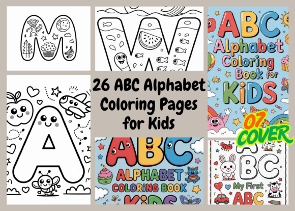 Download 26 ABC Alphabet Coloring Pages for Kids - For kids Collection
