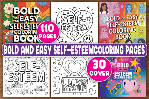 Download Bold and Easy Self-Esteem Coloring Pages - Easy Collection