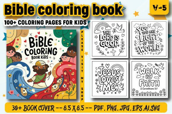 Download Bible Coloring Book for Kids - For kids Collection