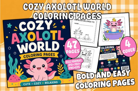 Download Cute Adorable Axolotl Coloring Pages - Cute Collection