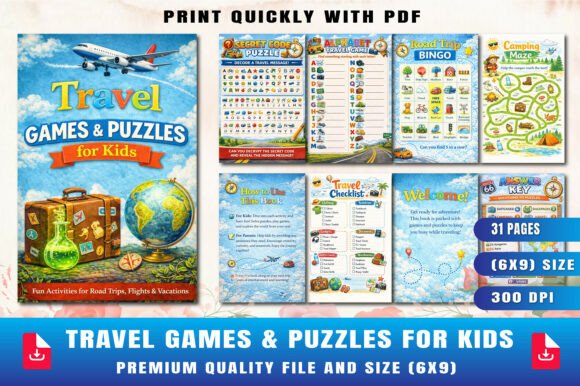 Download Travel Games &amp; Puzzles for Kids - For kids Collection