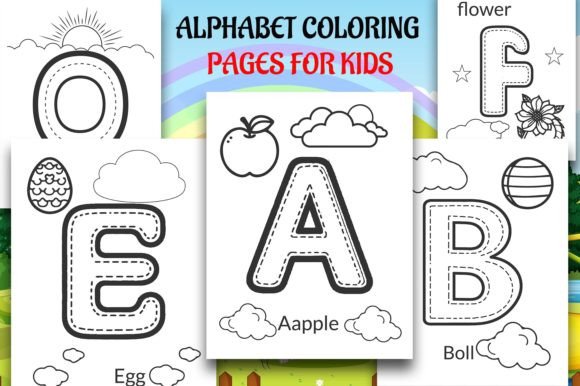Download Alphabet Coloring Pages for Kids - For kids Collection