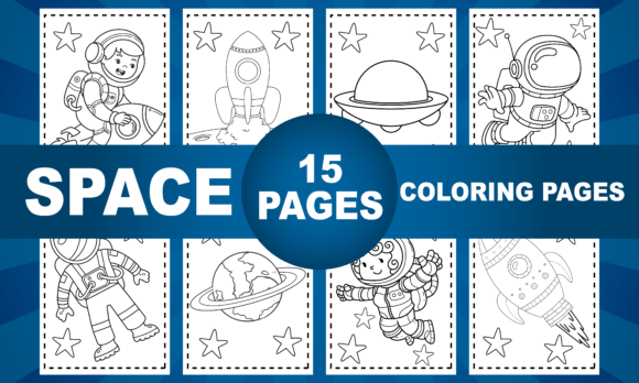 Download Space Coloring Pages for Kids - For kids Collection