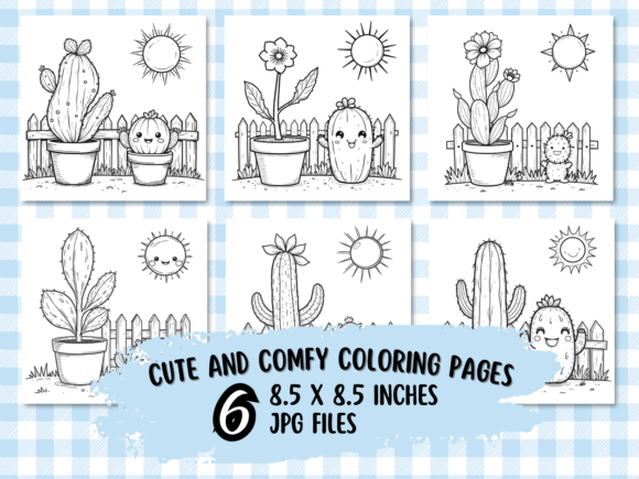 Download Cute Kawaii Plant Coloring Book - Cute Collection