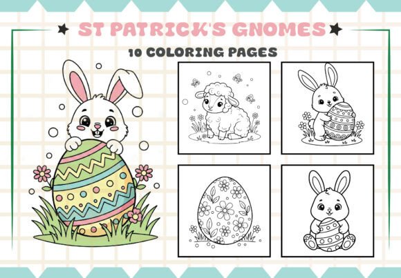 Download Bold and Easy Cute Easter Coloring Pages - Easy Collection