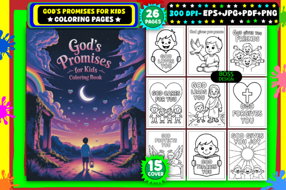 Download God's Promises for Kids Coloring Pages - For kids Collection