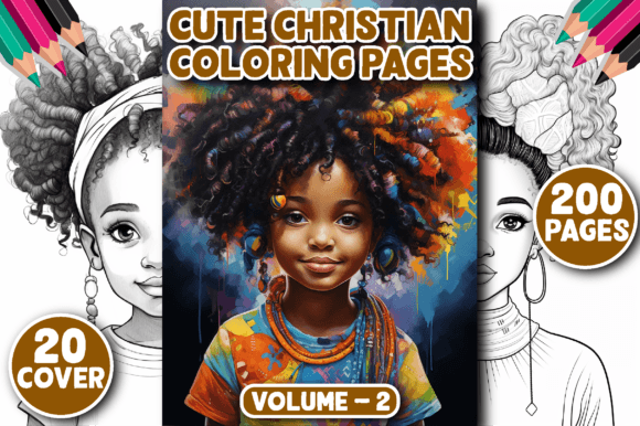 Download 200 Cute Christian Coloring Pages V - 2 - Cute Collection