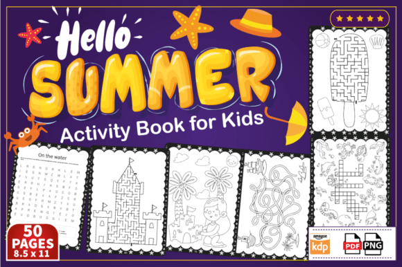 Download Hello Summer Activity Book for Kids - For kids Collection