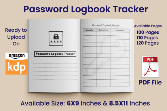 Download Password Tracker Logbook - Logbook Collection