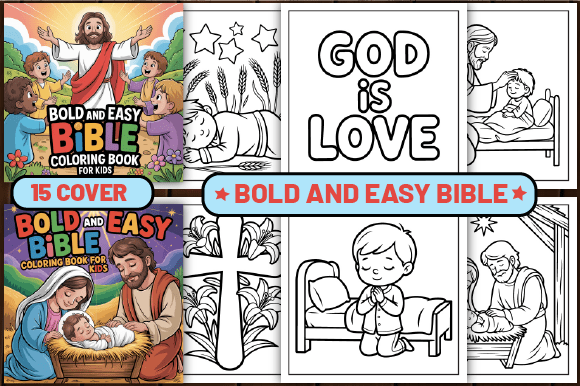 Download 76 Bold and Easy Bible Coloring Pages - Easy Collection