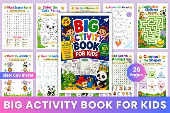Download Big Activity Book for Kids - For kids Collection