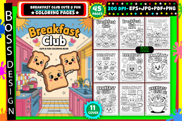 Download Breakfast Club Cute &amp; Fun Coloring Pages - Cute Collection