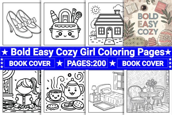 Download Bold Easy Cozy Girl Coloring Pages - Easy Collection