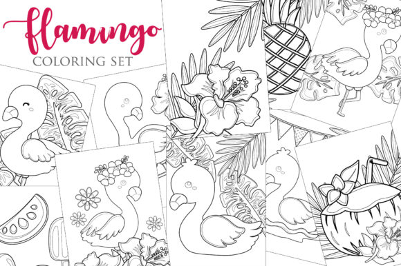 Download Flamingo Coloring for Kids and Adult - For kids Collection