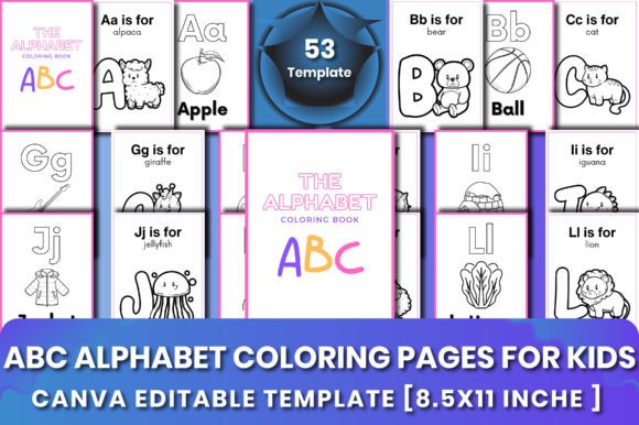 Download ABC Alphabet Coloring Pages for Kids - For kids Collection