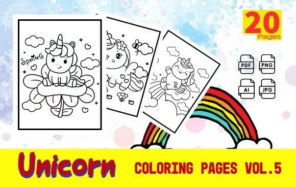 Download Cute Unicorn Coloring Pages for Girls - Cute Collection